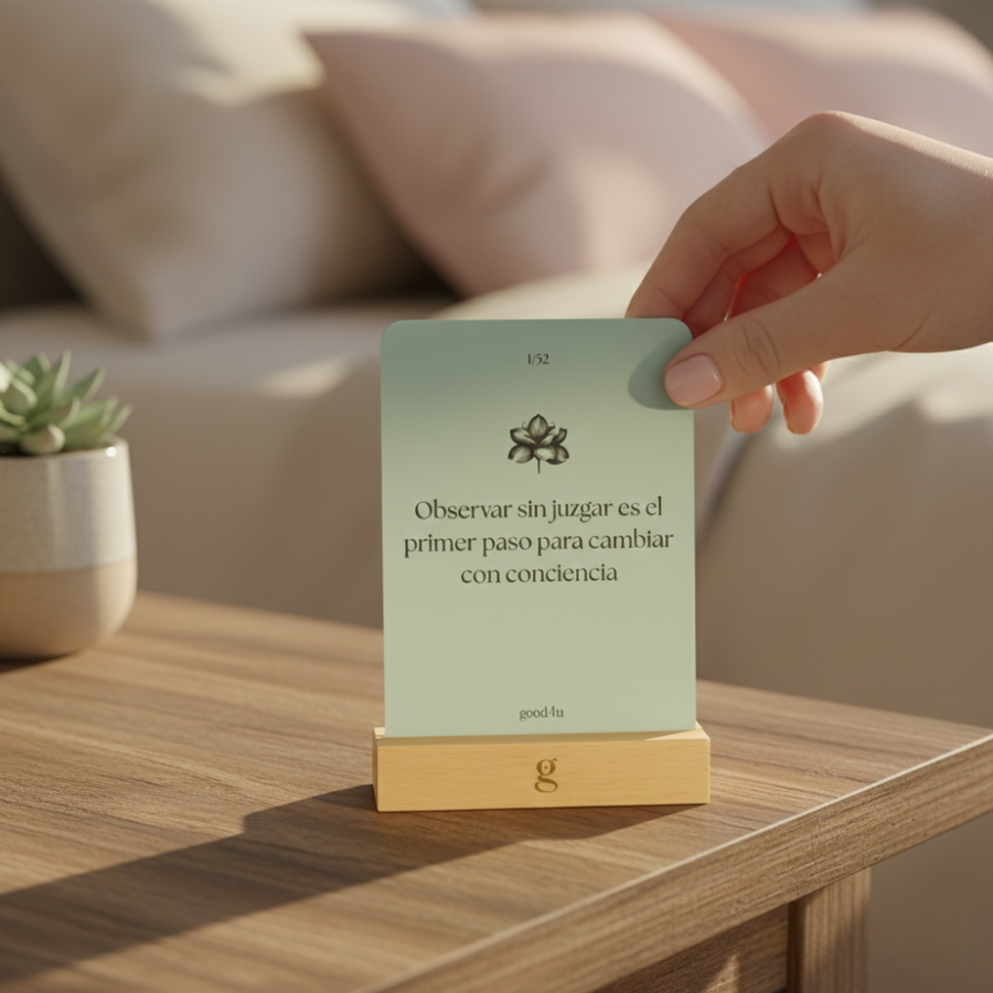 Paso 2 · Colócala donde puedas verla