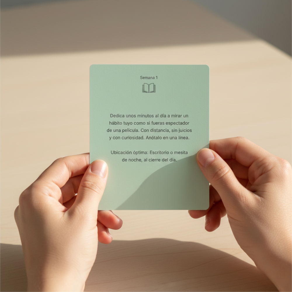El viaje de los hábitos · Sistema de 54 micro-hábitos
