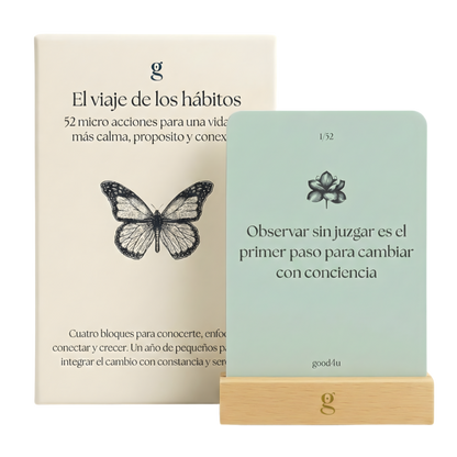 El viaje de los hábitos · Sistema de 54 micro-hábitos