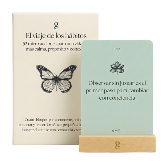 El viaje de los hábitos · Sistema de 54 micro-hábitos